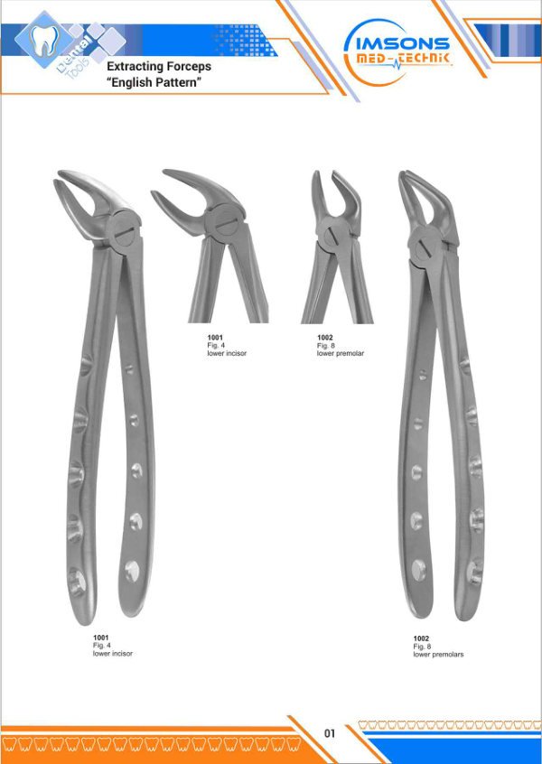 Tooth Extracting Forceps