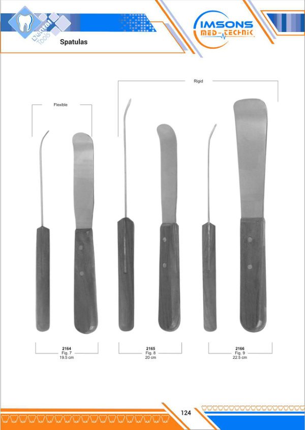 Spatulas — Spatulas, catalogue page 124