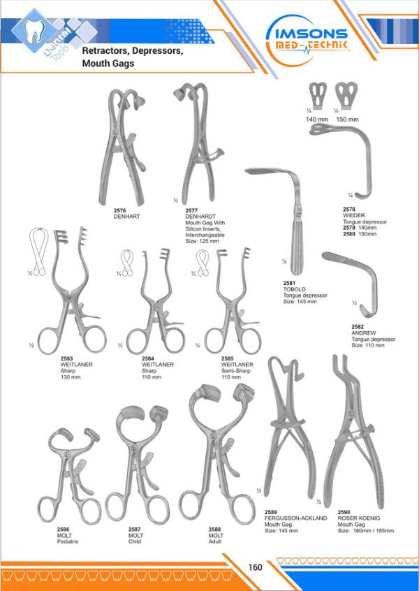 Retractors & Mouth Gags