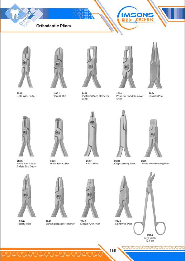 Orthodontic Pliers & Cutters