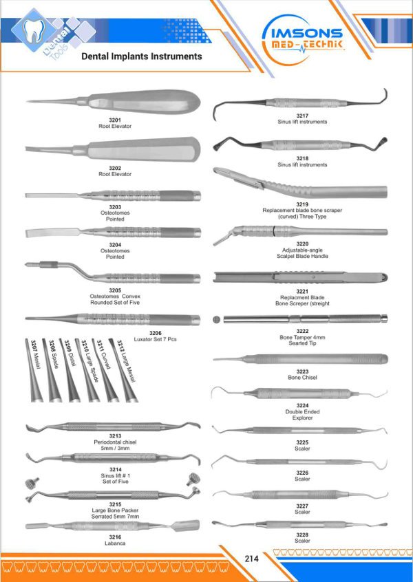 Dental Implant Instruments