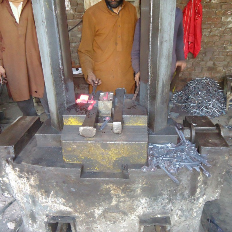 Drop forging